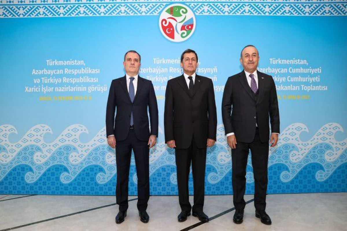 Foreign Ministers of Azerbaijan, Turkmenistan and Turkiye