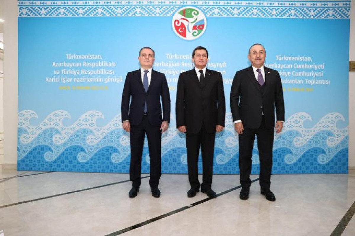 Azerbaijani, Turkish and Turkmen Top Diplomats met-UPDATED 