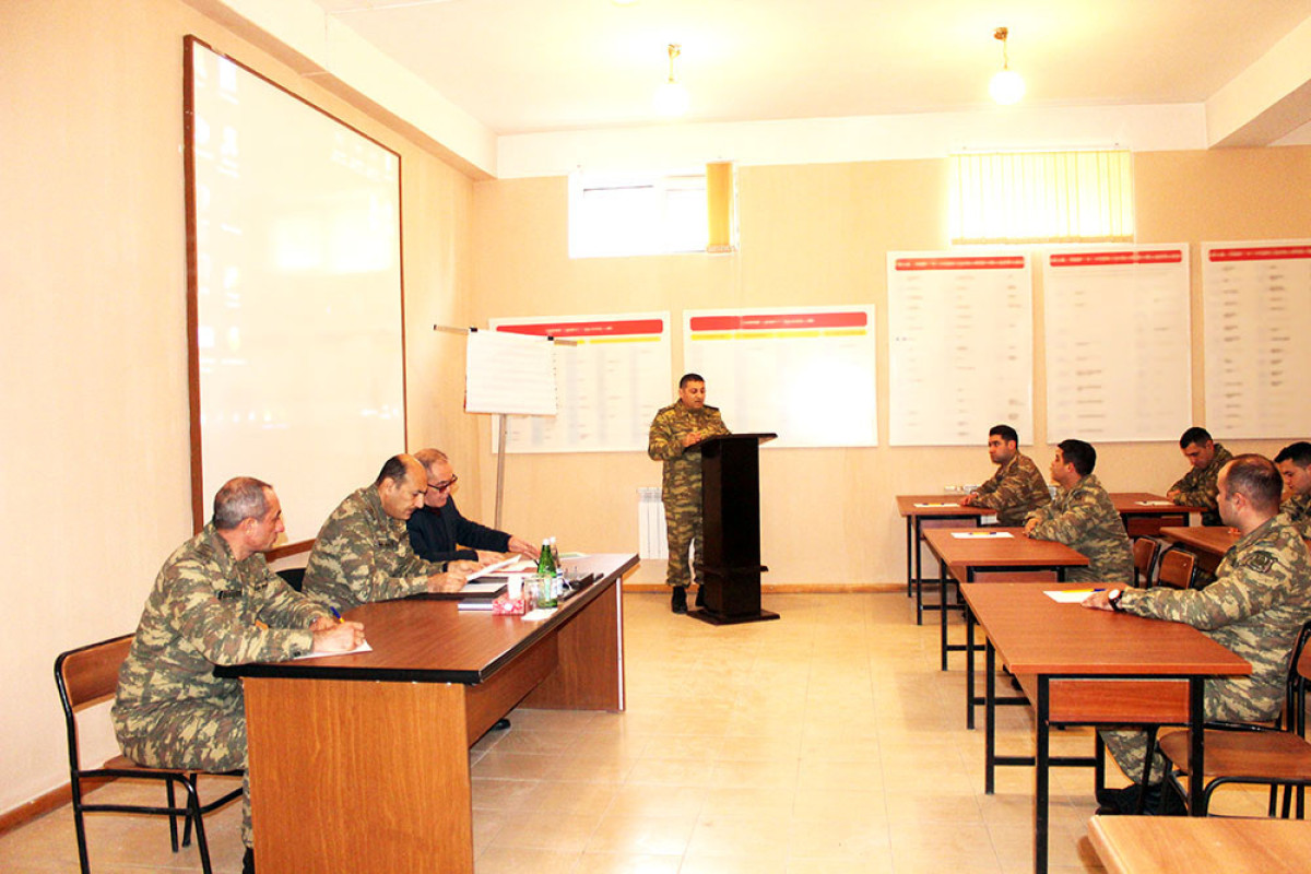 Contest for title of Best Psychologist of Year was held in Azerbaijani Army