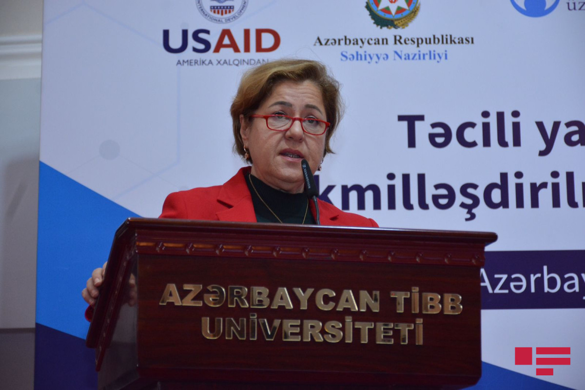 Head of the World Health Organization (WHO) Country Office in Azerbaijan Hande Harmanc