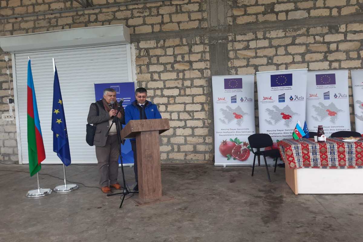 Azerbaijan planted 83 ha pomegranate garden in 4 districts with EU’s support