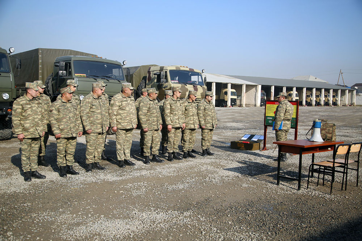 Drivers’ professionalism is being increased in the Azerbaijan Army-VIDEO 