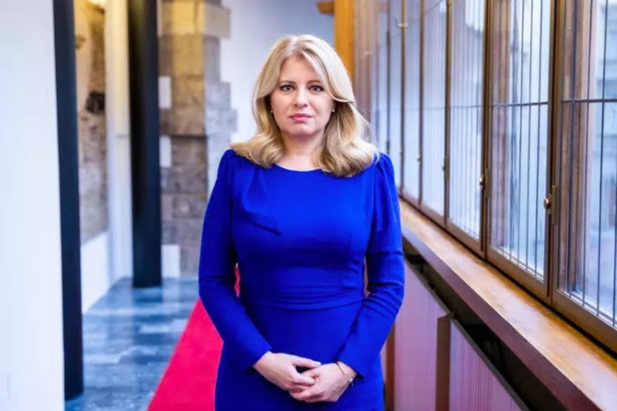 Slovak President Zuzana Chaputova