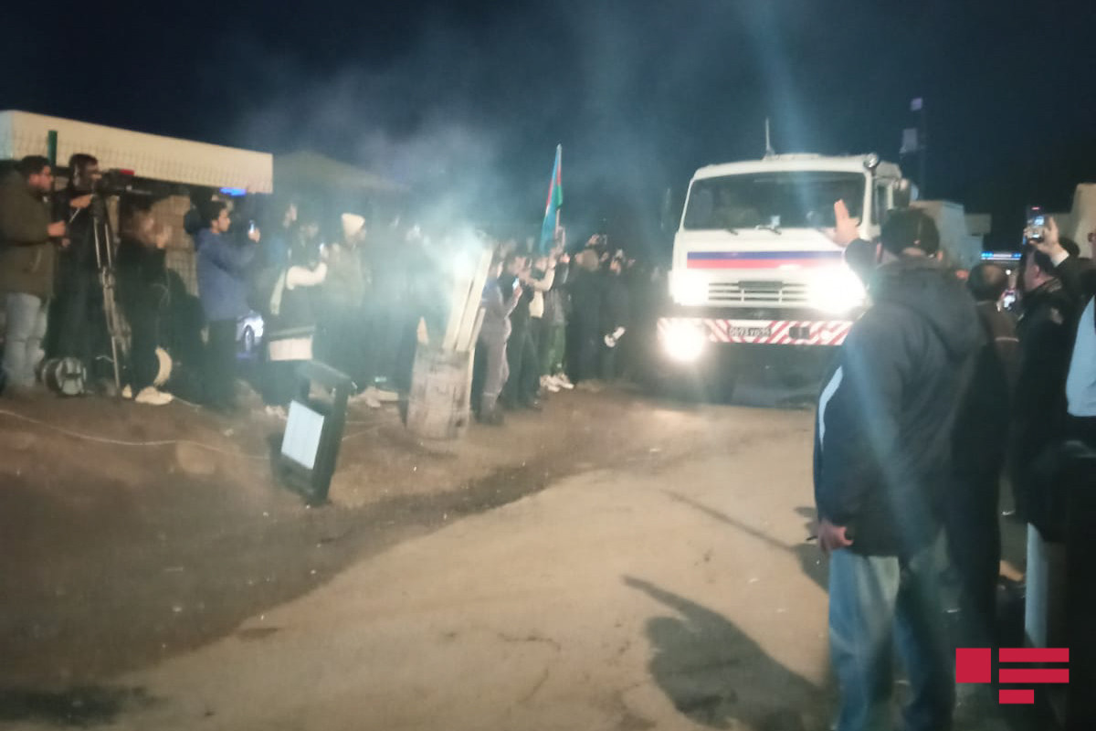 Next humanitarian convoy passed unimpeded from the Lachin road where protest is held-PHOTO -VIDEO 
