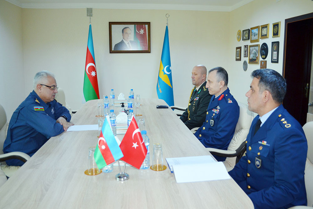 Military cooperation between Azerbaijani and Turkish Air Forces were discussed-PHOTO 