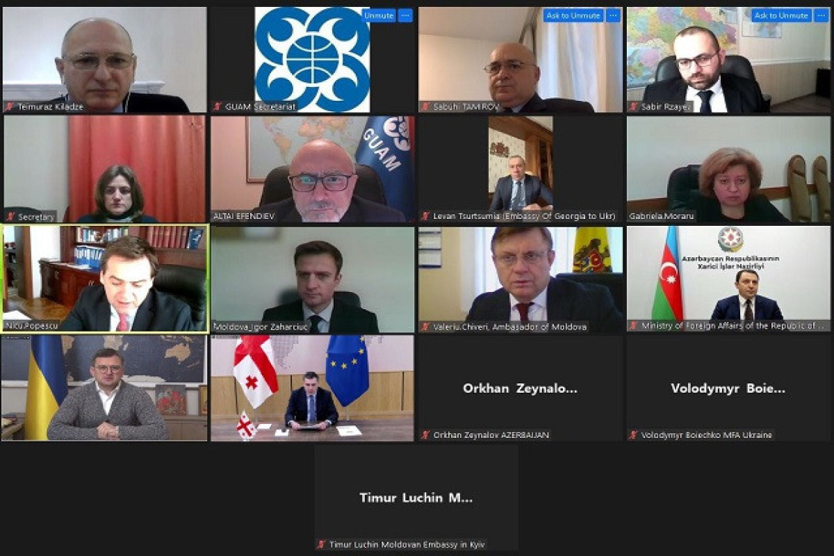 Meeting of GUAM MFA Council was held, chairmanship was transferred to Ukraine-UPDATED 