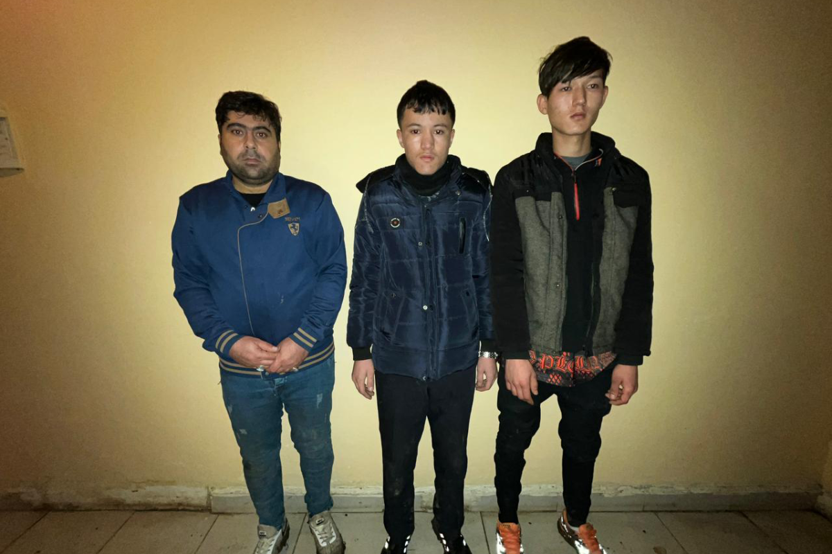 Azerbaijan's SBS prevents illegal border crossing by three Afghan citizens