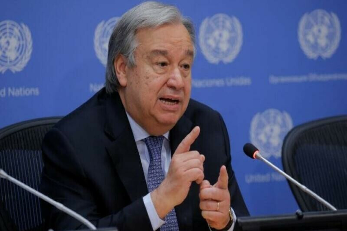 UN Secretary-General Antonio Guterres