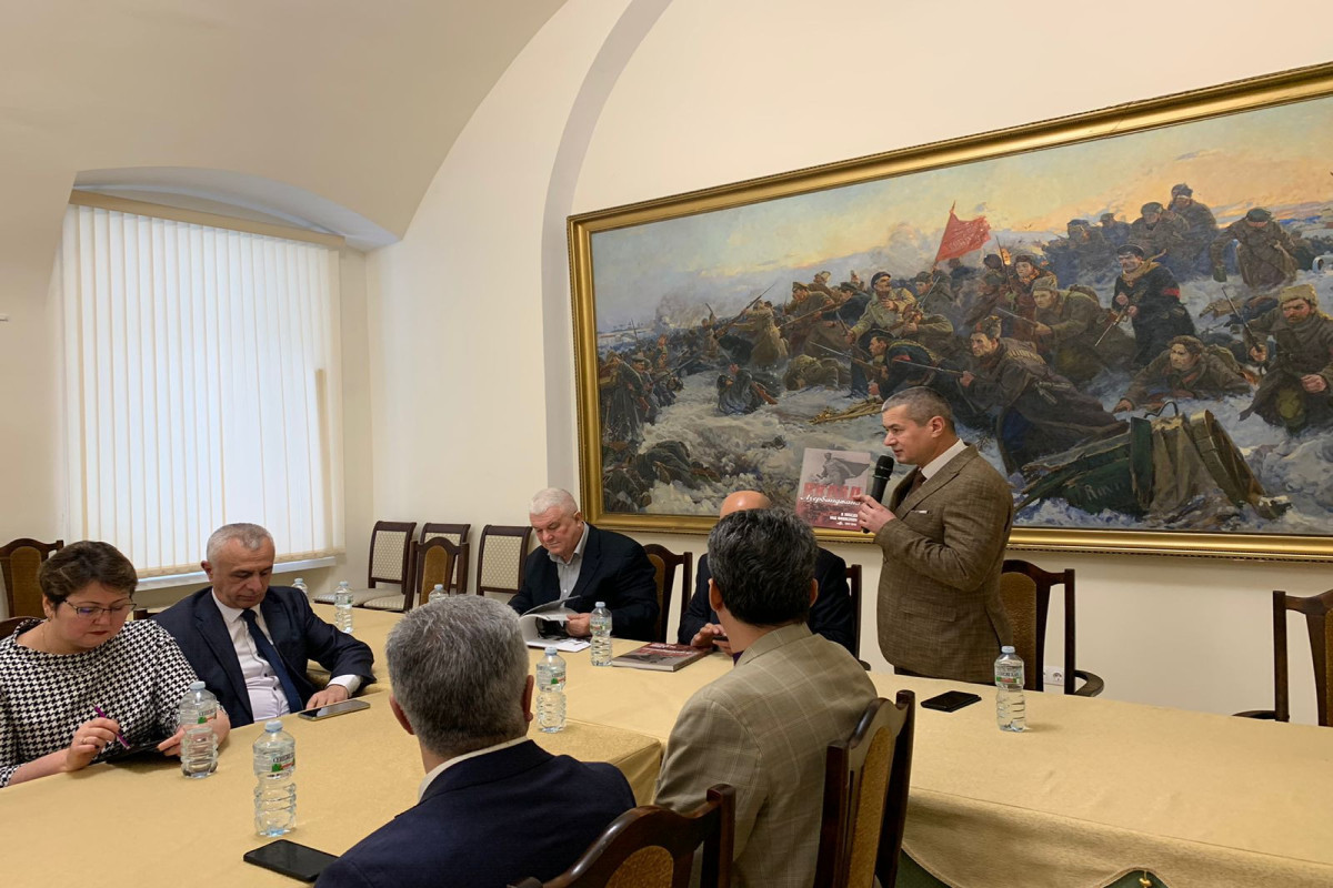 Presentation of book "Azerbaijan's contribution to the victory over fascism" was held in Moscow -PHOTO 