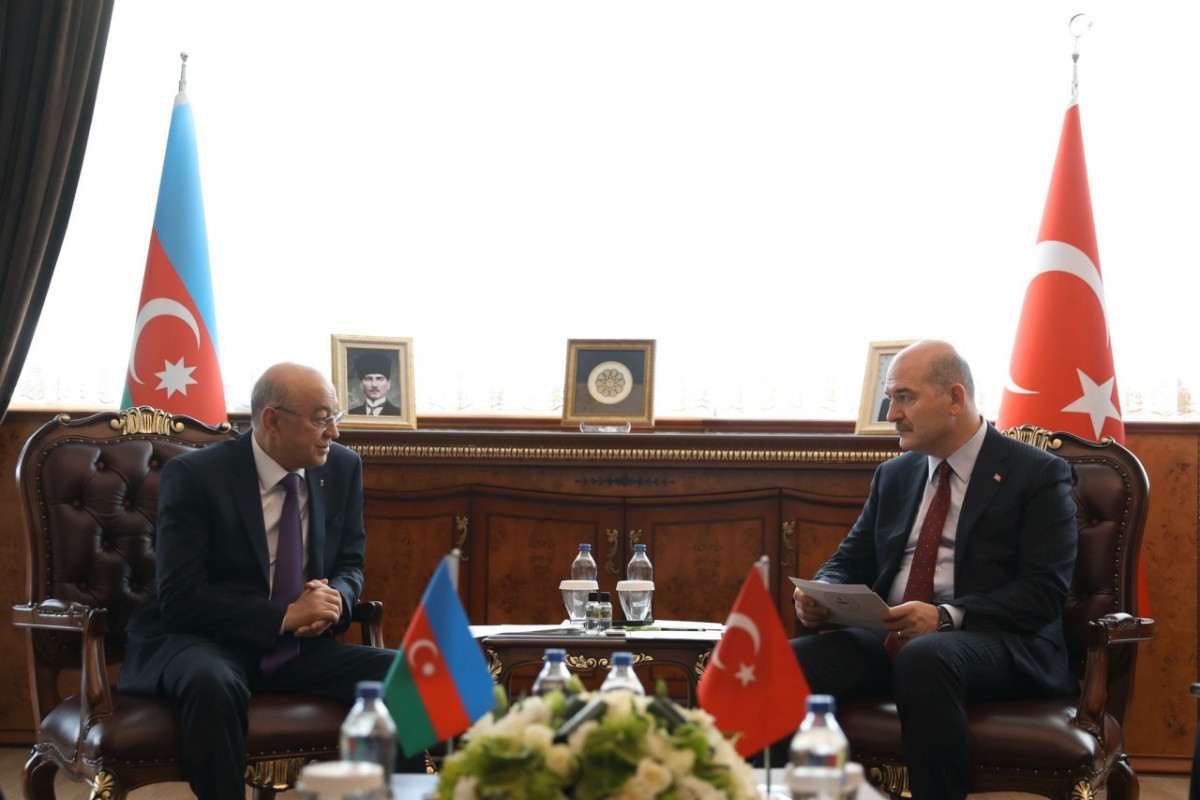 Kamaladdin Heydarov meets Turkish Interior Minister-PHOTO 