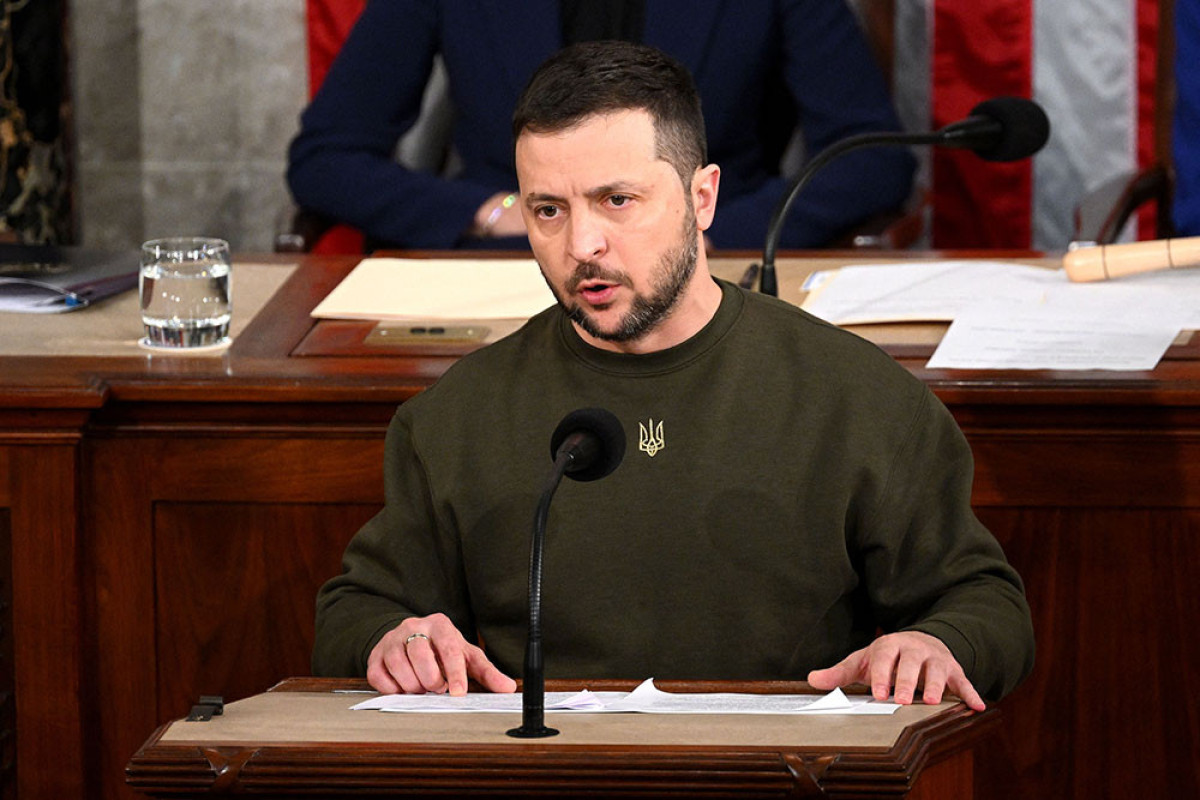 Ukrainian President Volodymyr Zelensky