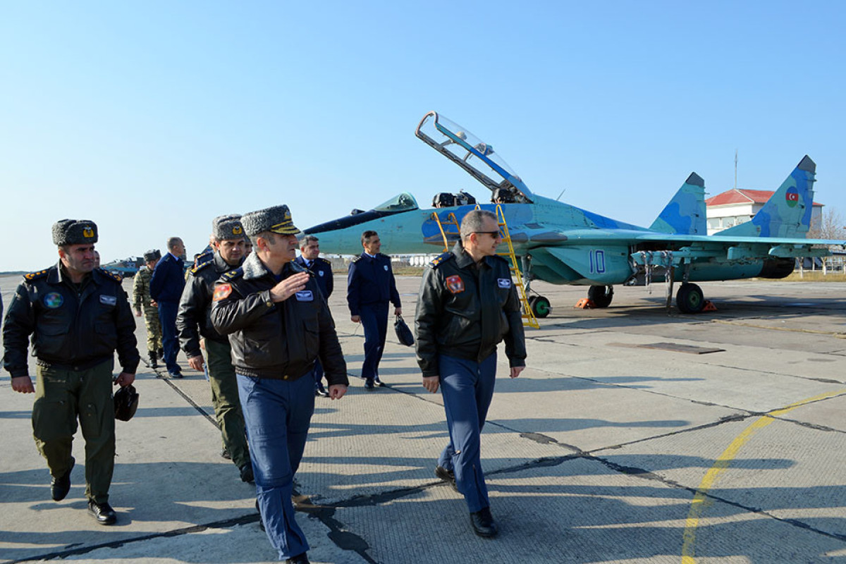 Azerbaijani MoD: Turkish delegation visited the military units of the Azerbaijan Air Force