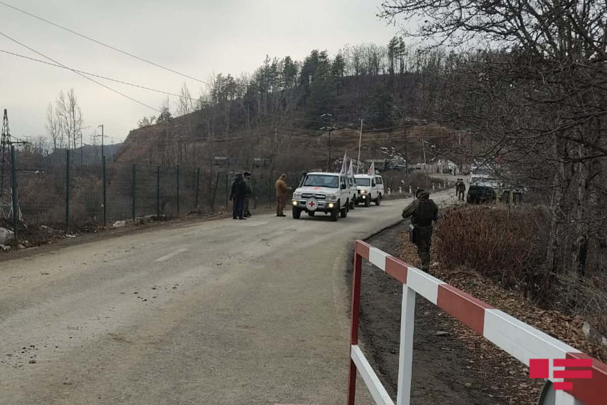 ICRC cars, that today went to Yerevan, returned to Khankendi-VIDEO 