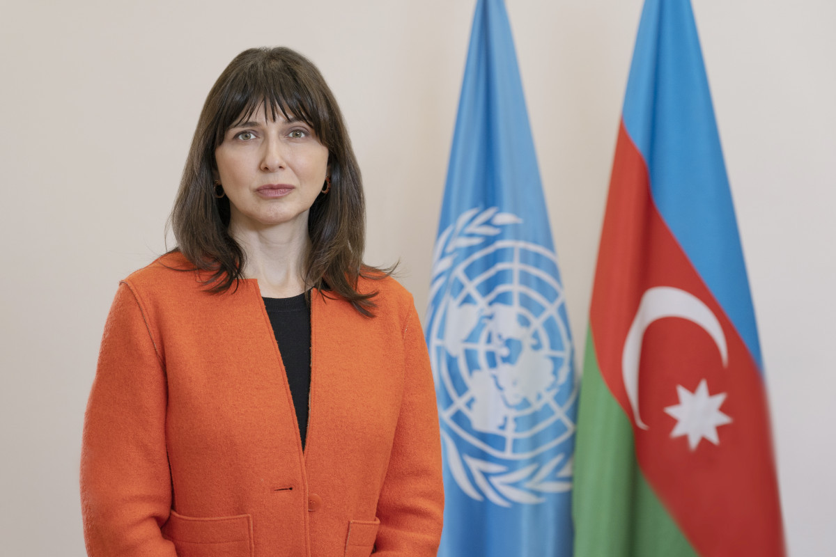  Vladanka Andreeva, the UN Resident Coordinator in Azerbaijan
