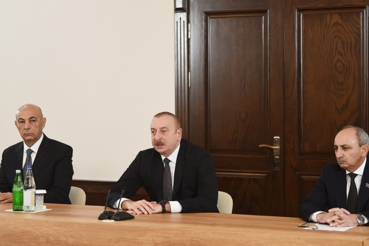 President Ilham Aliyev: The historical center of Yerevan destroyed by the Armenians was the historical heritage of the Azerbaijani people