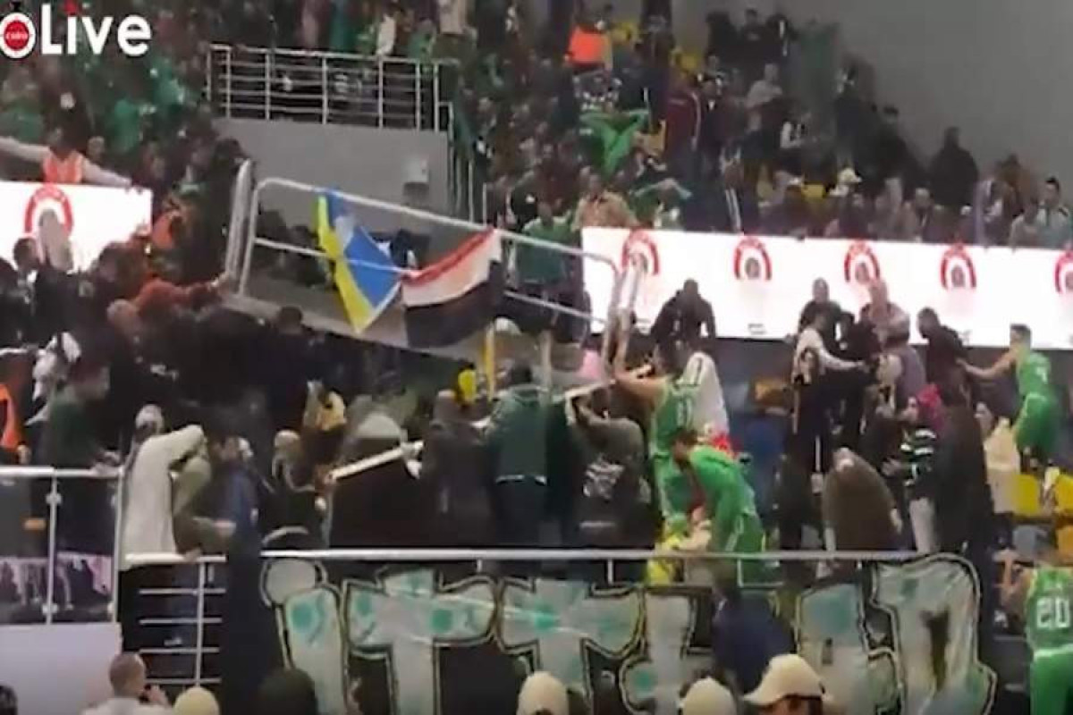 Egypt says basketball stands partly collapse, injuring 27-VIDEO 