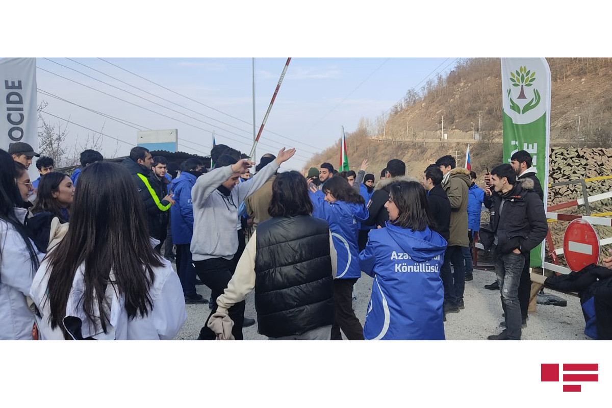 Protest action of eco-activists continues on the Lachin road, the mood is at a high level-PHOTO -VIDEO 