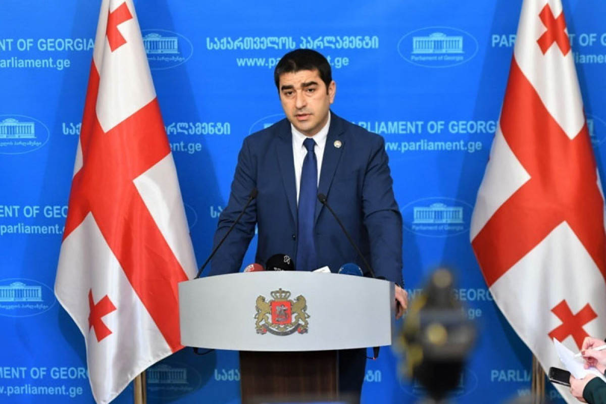  Shalva Papuashvili. Chairman of the Georgian Parliament