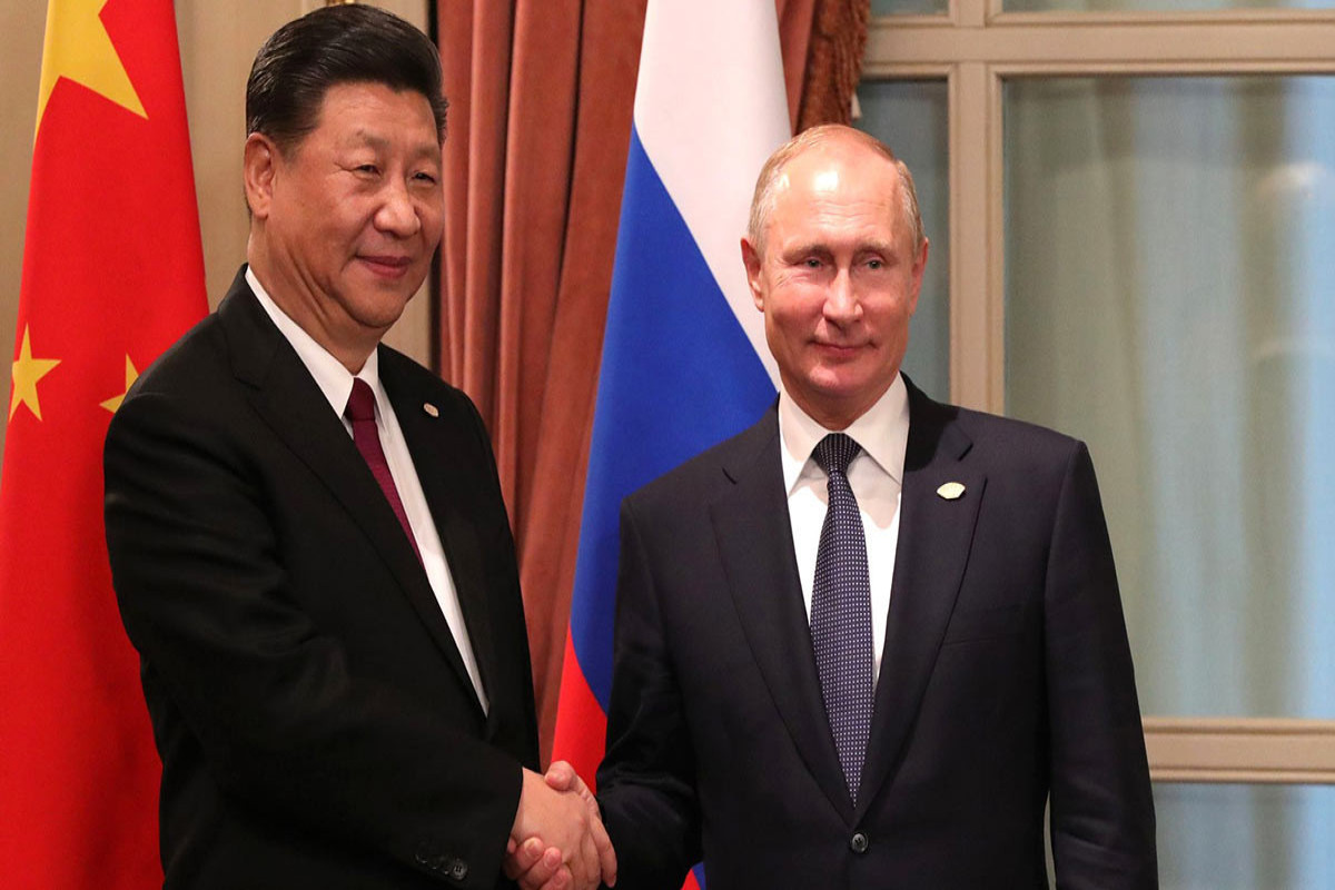 Xi Jinping, President of the People's Republic of China and Vladimir Putin, Russian President