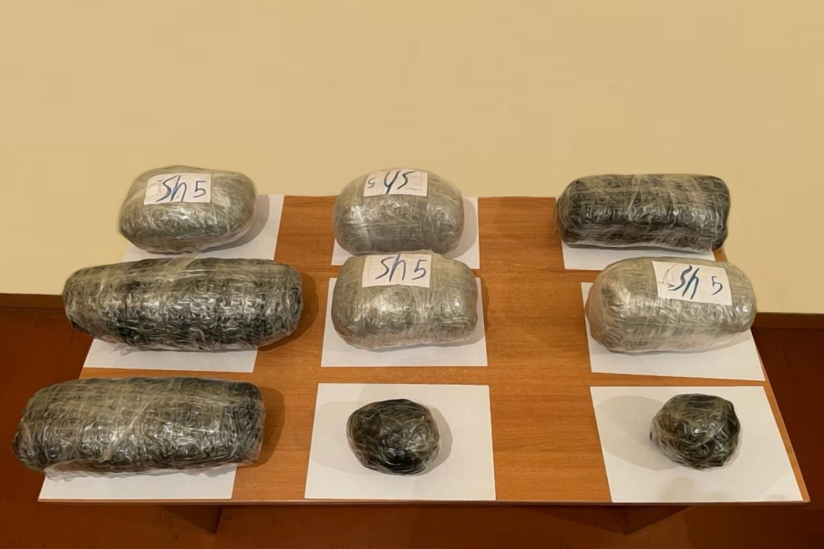 Azerbaijan's SBS prevents drugs smuggling from Iran -PHOTO 