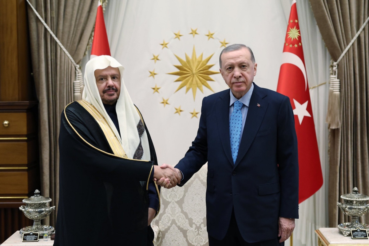 Abdullah bin Muhammed Al Sheikh and Erdogan