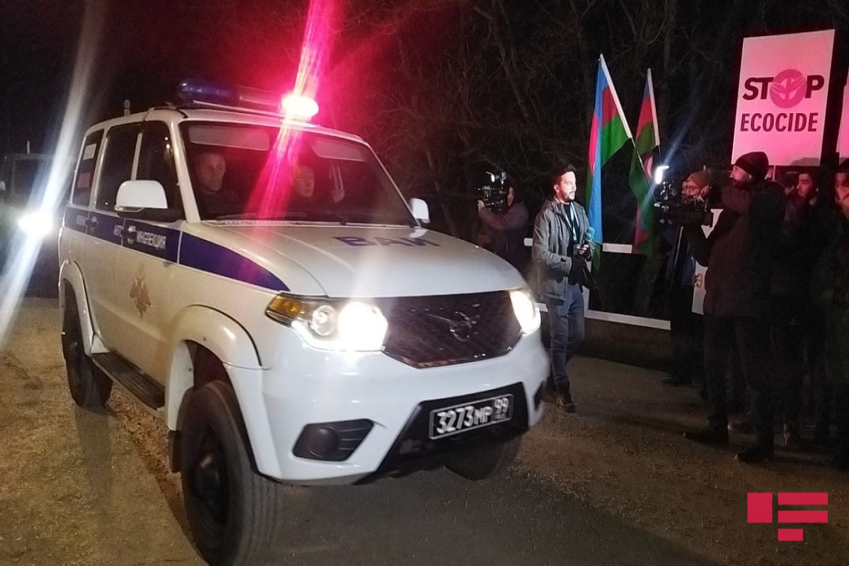 Vehicles of Russian peacekeepers unimpededly passed through Khankandi-Lachin road-PHOTO -VIDEO 