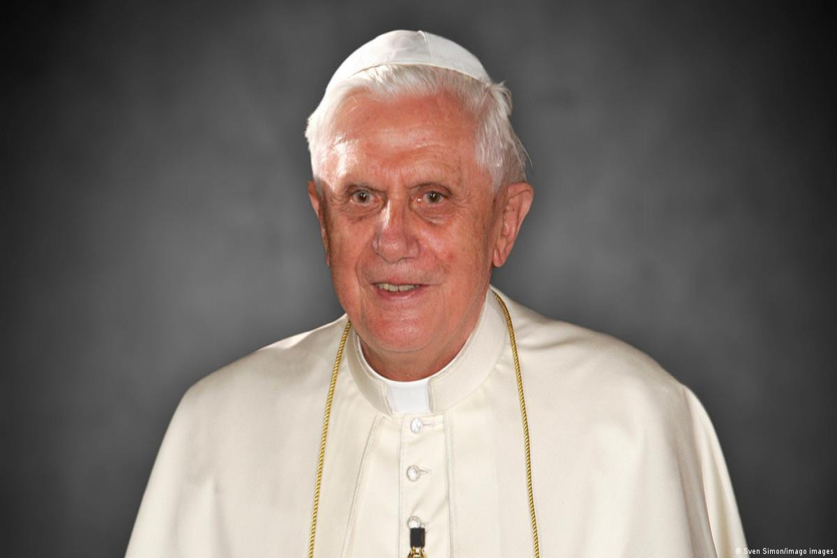 Pope Francis says ex-pope Benedict is 