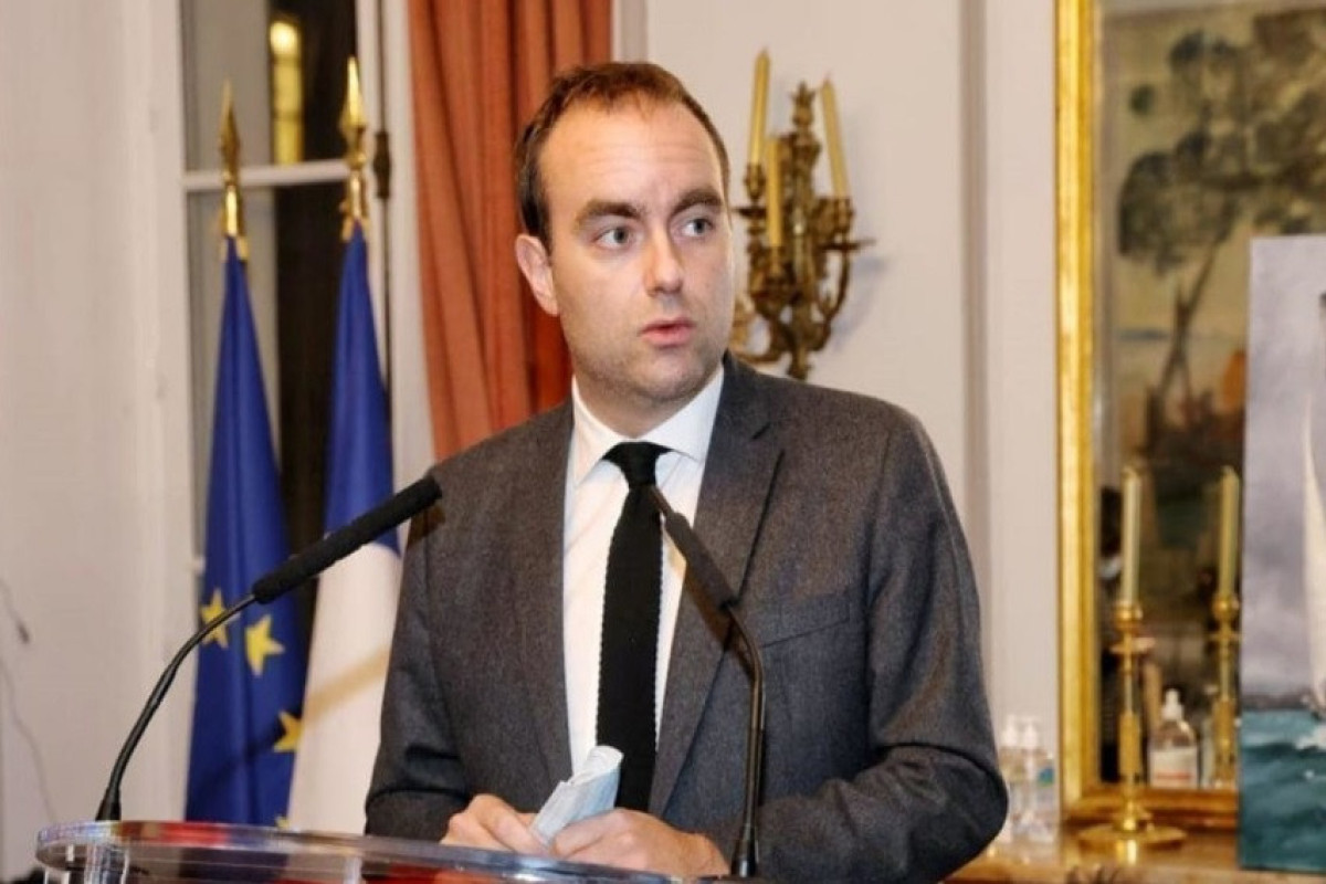 French Defense Minister Sébastien Lecornu
