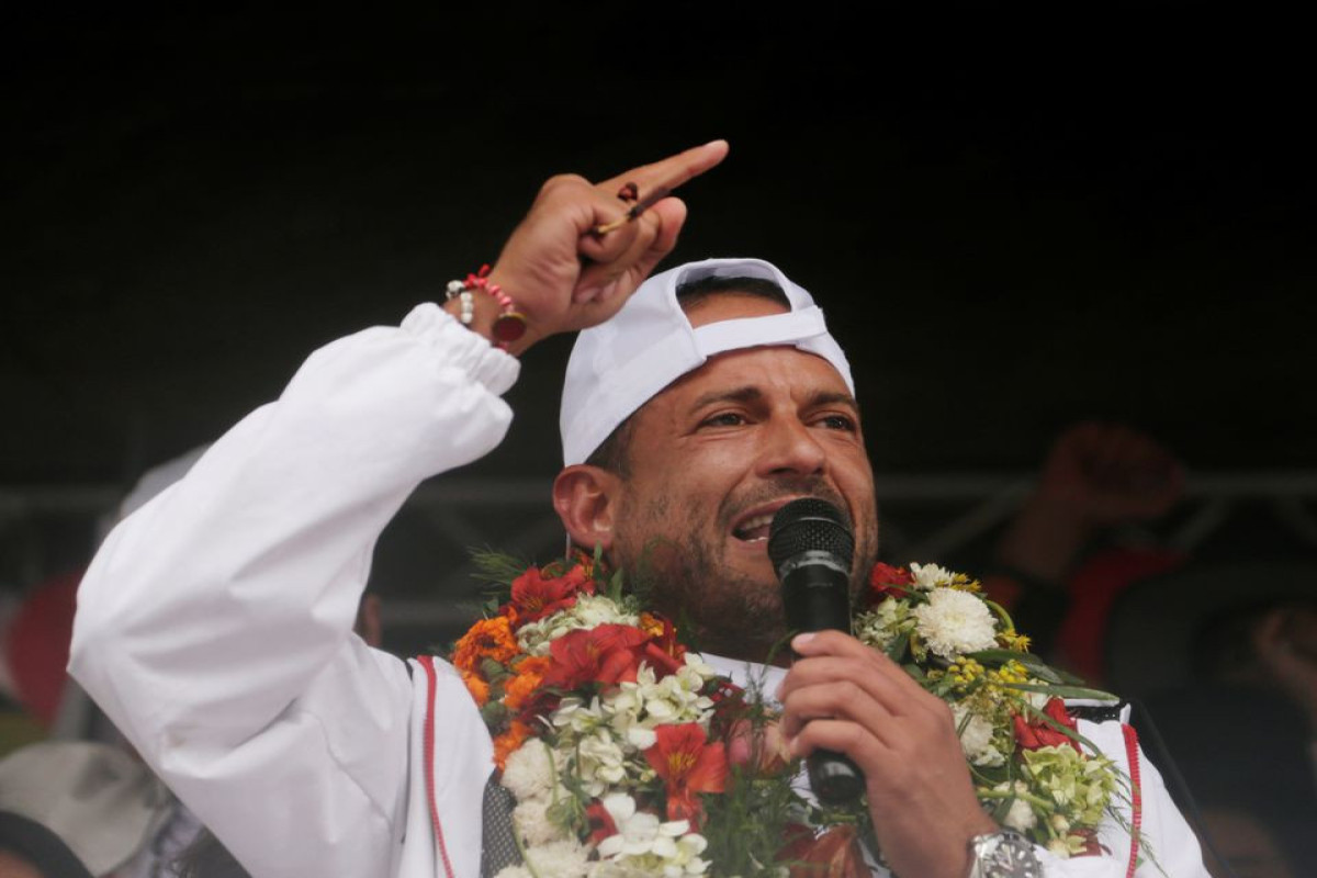 Bolivian opposition leader Luis Fernando Camacho