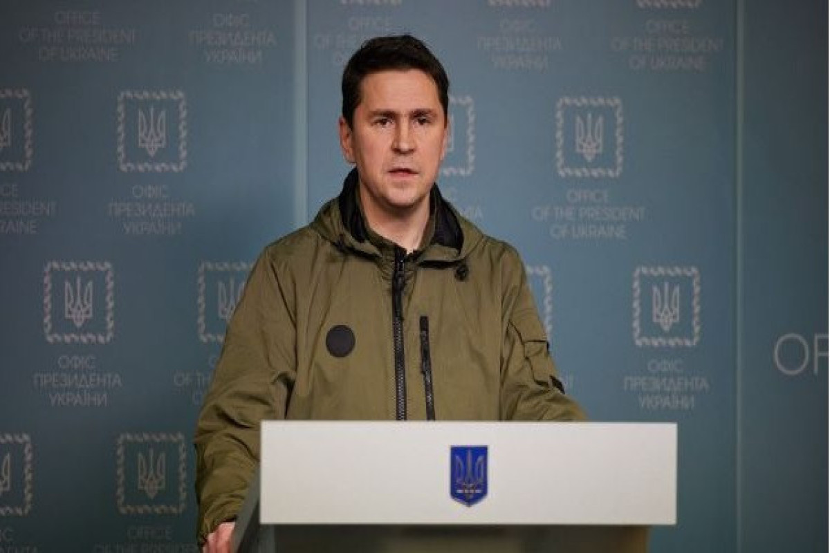 Ukrainian Presidential adviser Mykhailo Podolyak