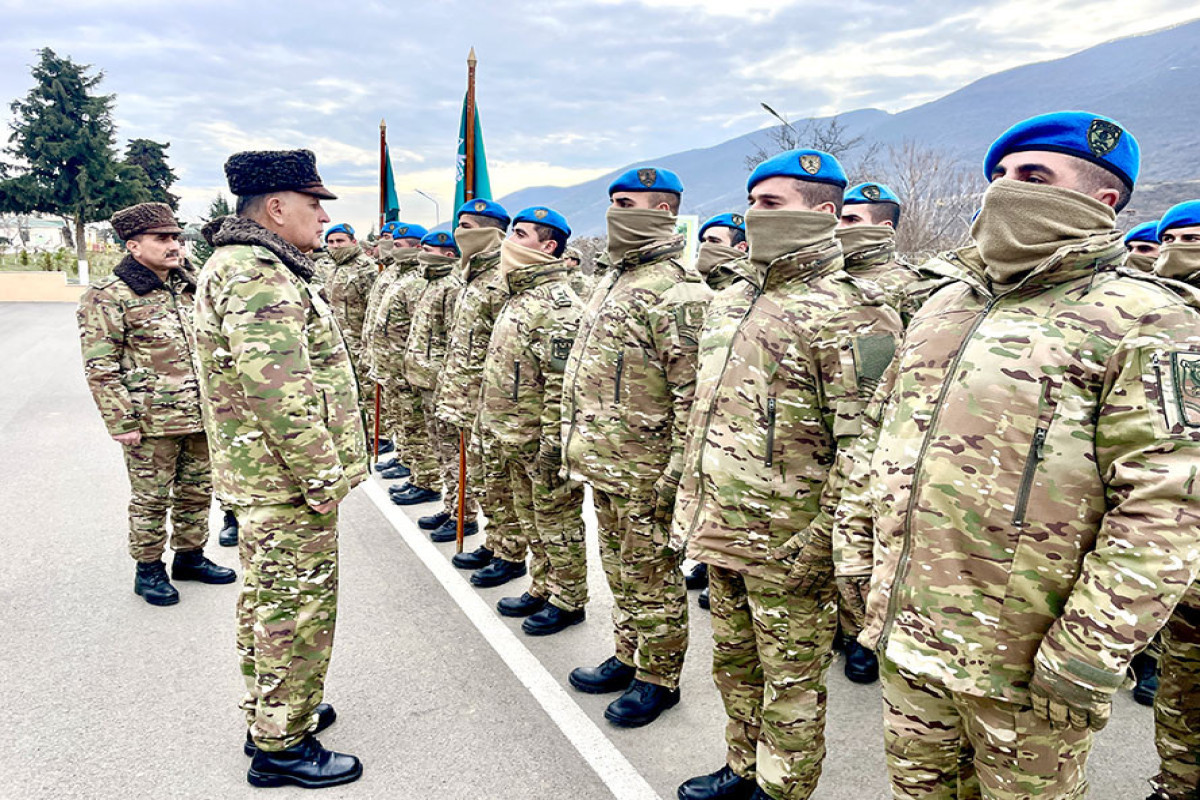 Chief of General Staff of the Azerbaijan Army visited military units stationed in liberated territories-PHOTO 