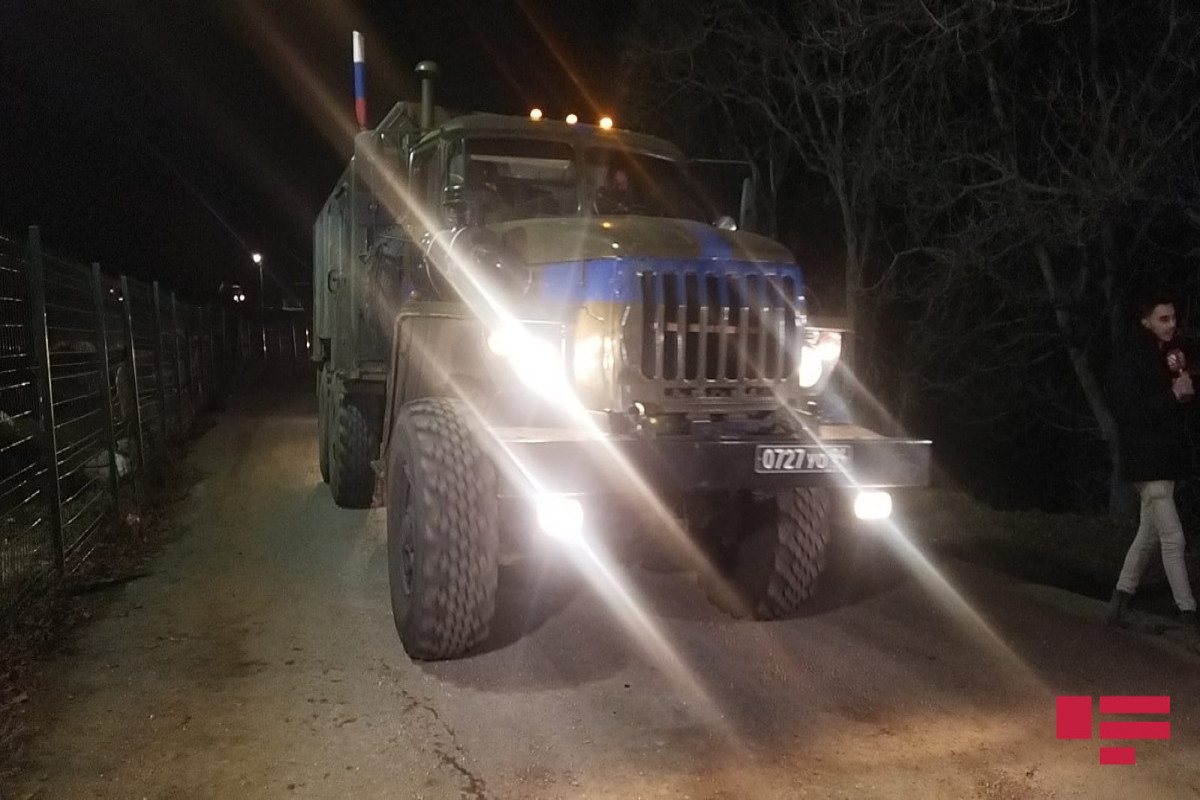 RPC's next supply vehicles passed from the Lachin road where the protest action is held -VIDEO 