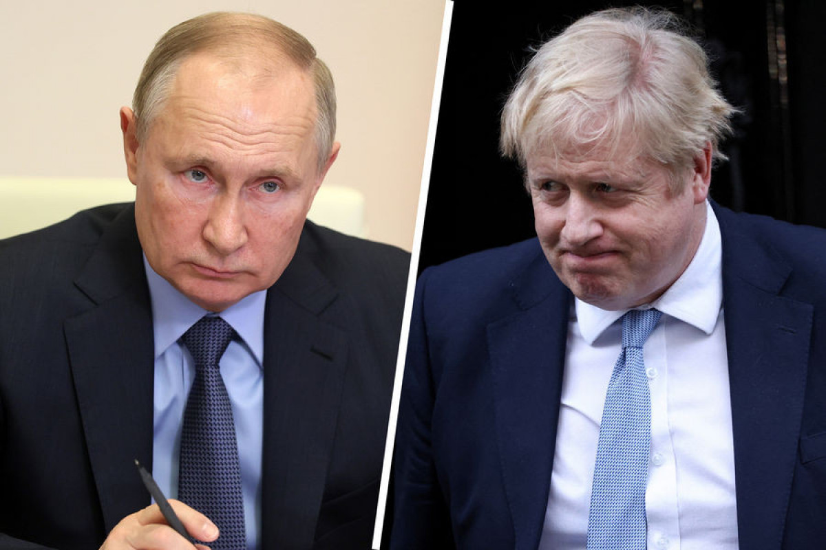 Vladimir Putin, Boris Johnson