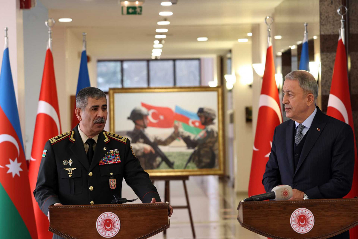 Azerbaijani Defense Minister, Colonel-General Zakir Hasanov,