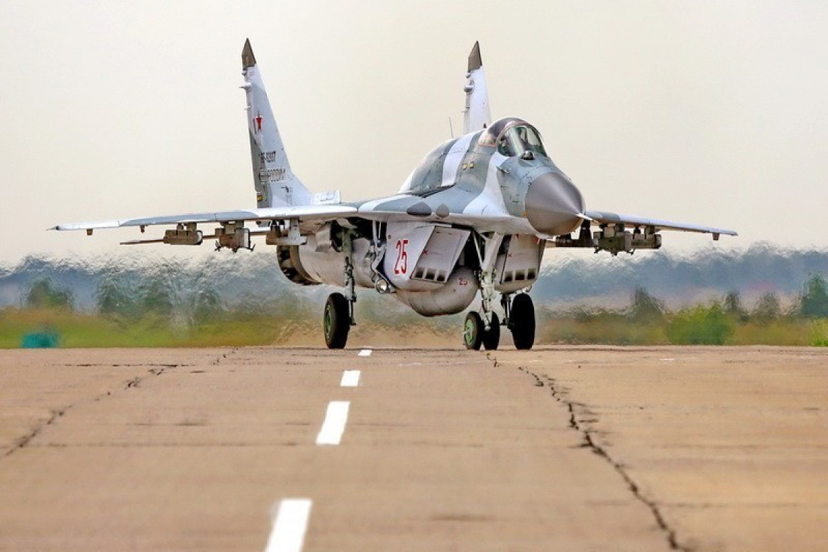 Russian fighter jets performed training flights in Armenia