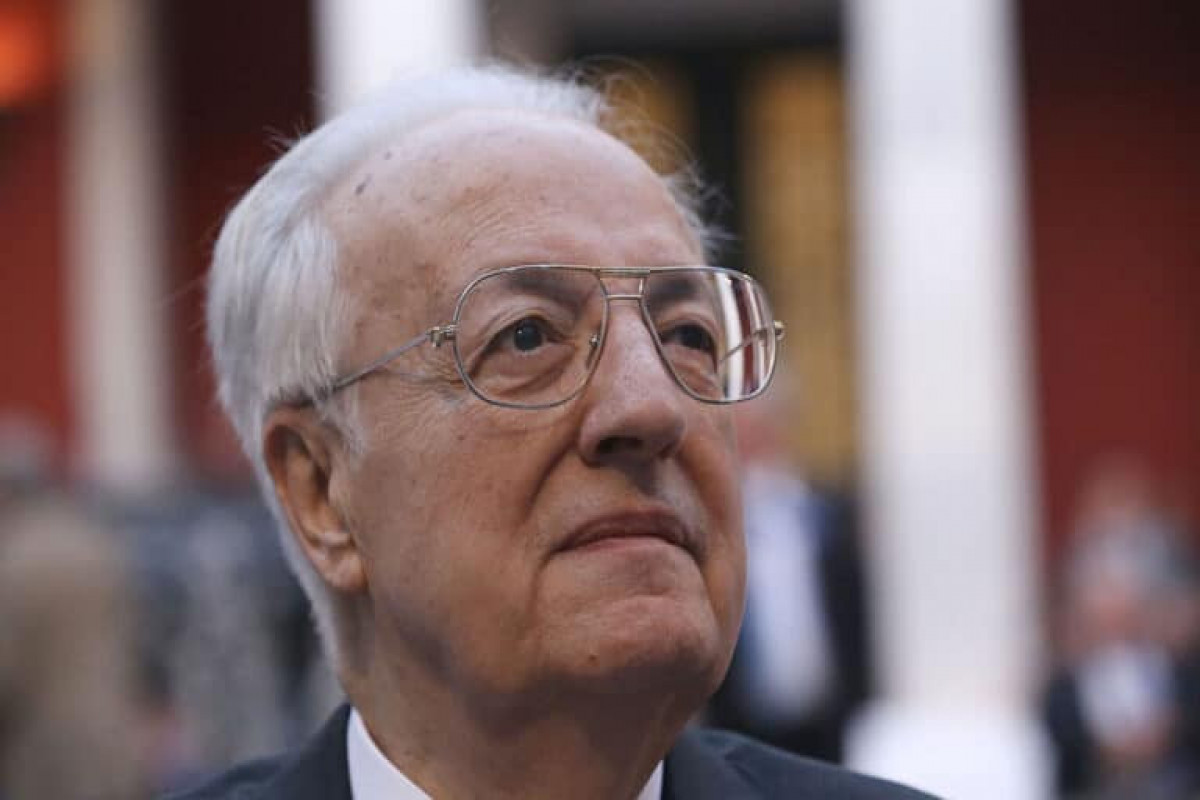 former President of the Hellenic Republic, Christos Sartzetakis