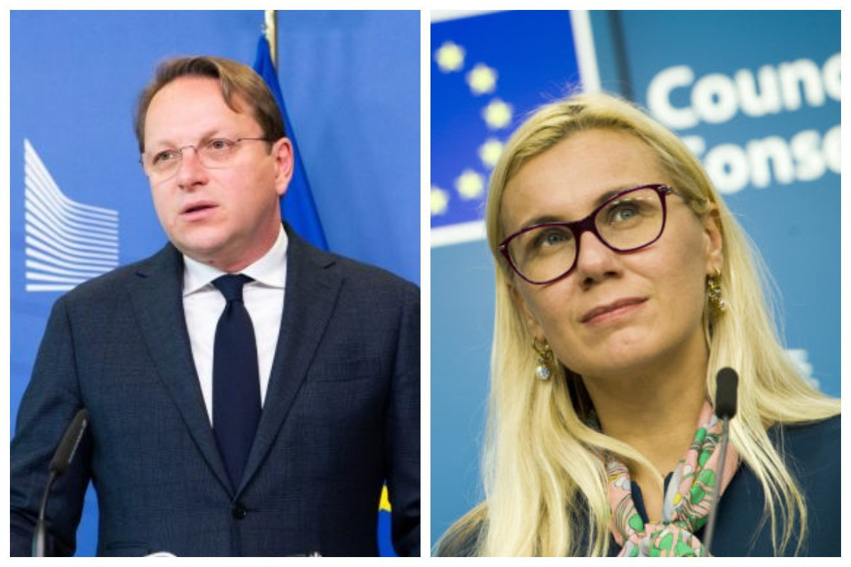EU commissioners arrive in Baku