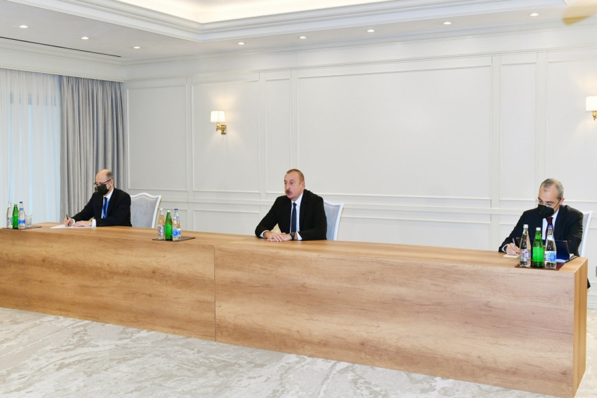 Ilham Aliyev, President of the Republic of Azerbaijan