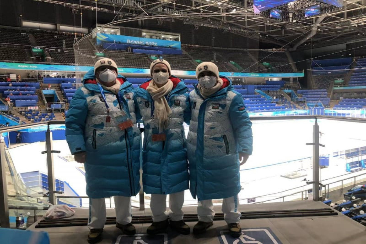 Azerbaijani delegation at Beijing 2022 Winter Olympics