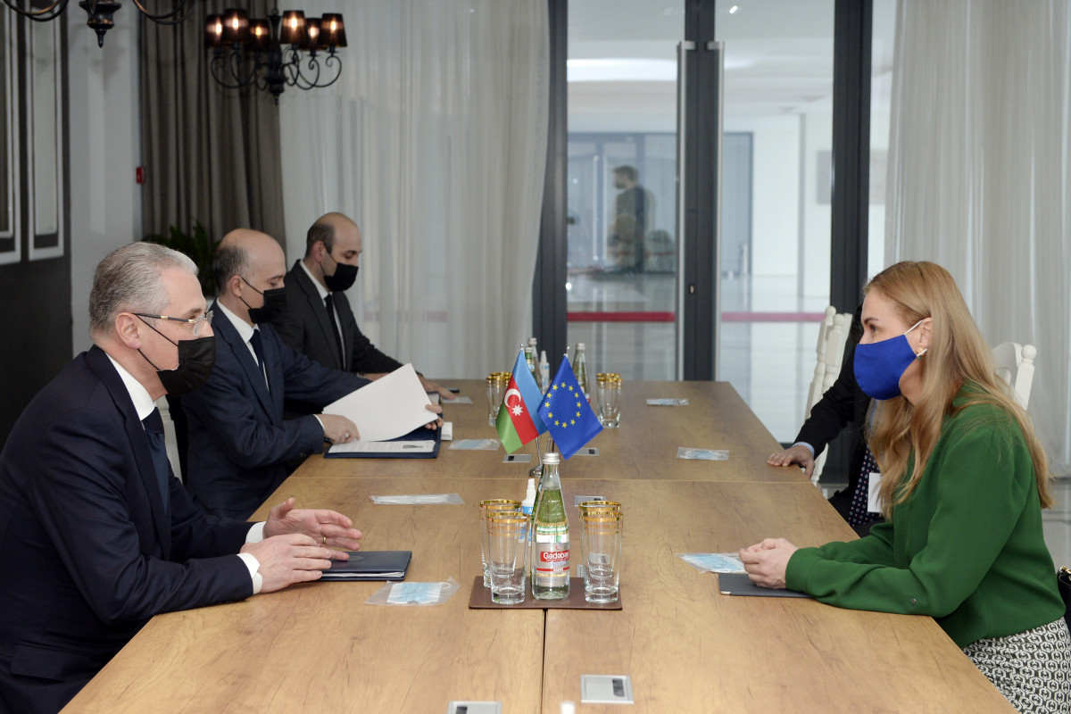 EU Commissioner for Energy meets Azerbaijani Minister of Ecology and Natural Resources