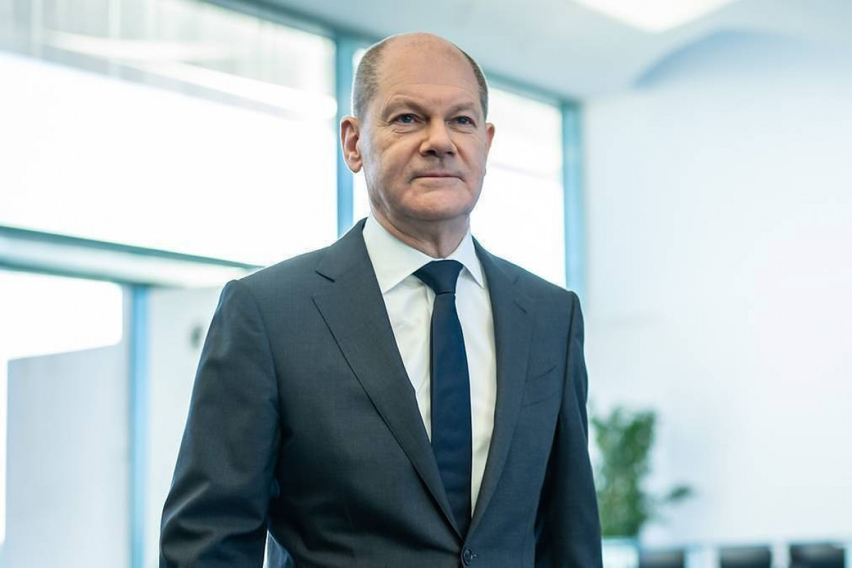 German Chancellor Olaf Scholz