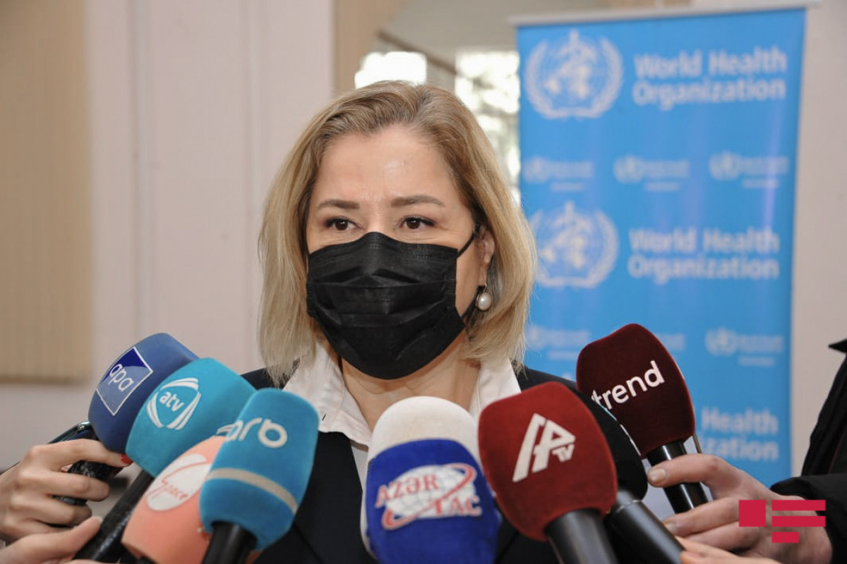  Hande Harmanci, Head of the World Health Organization Office in Azerbaijan
