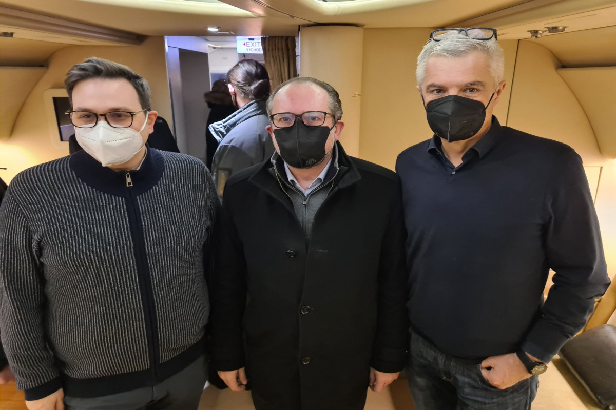 Jan Lipavsky, Alexander Shallenberger, Ivan Korcok