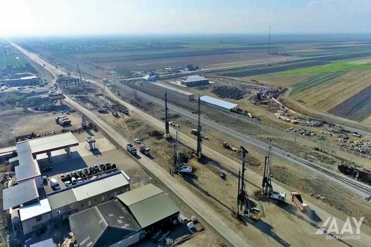 Construction of Barda-Agdam highway is rapidly continued-PHOTO -PHOTO 