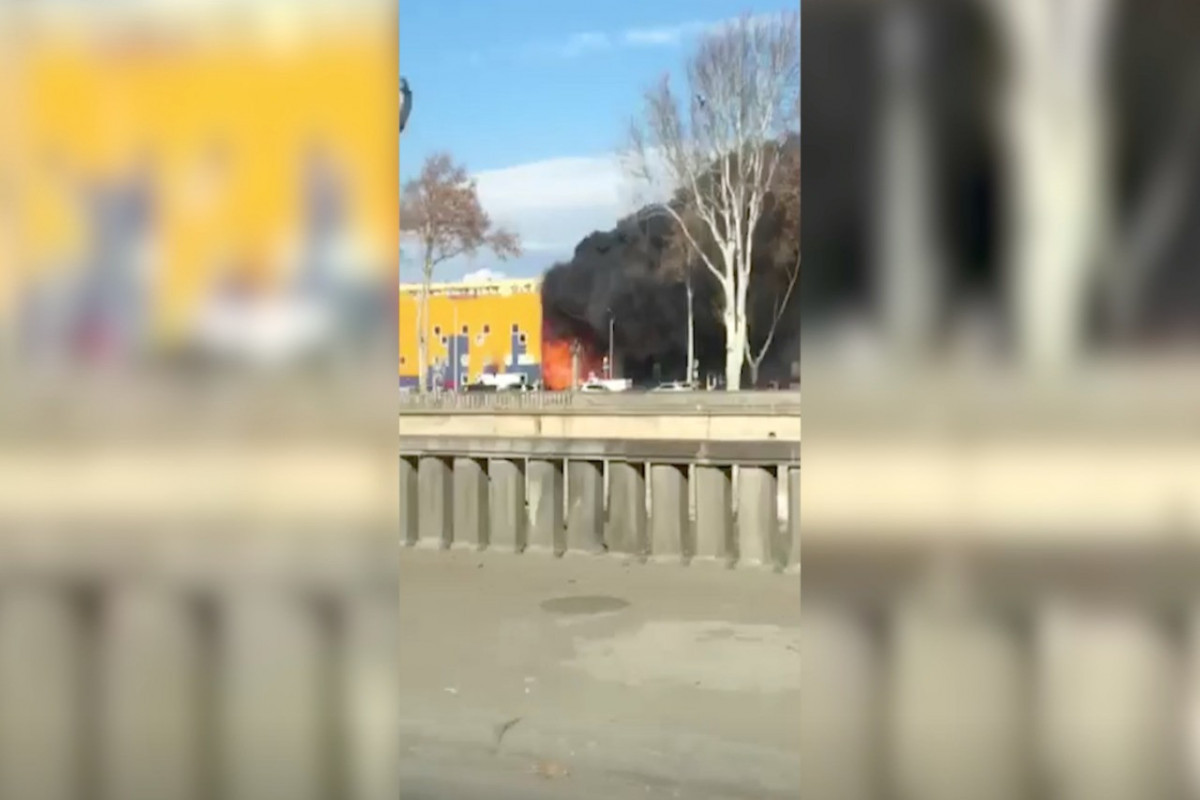 Fire in Tbilisi's Eliava market extinguished-UPDATED 