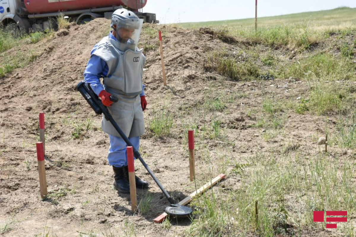 Turkish Defence Ministry announced area of demined territories in liberated lands