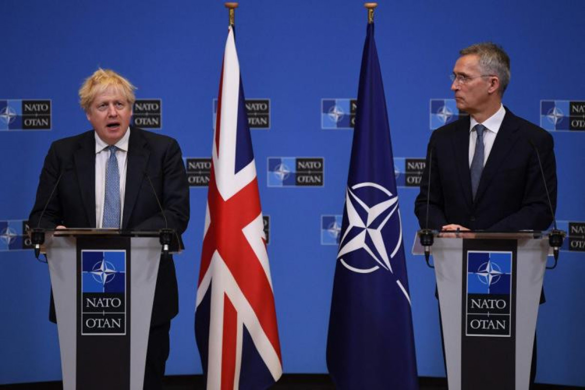 Boris Johnson, Jens Stoltenberg