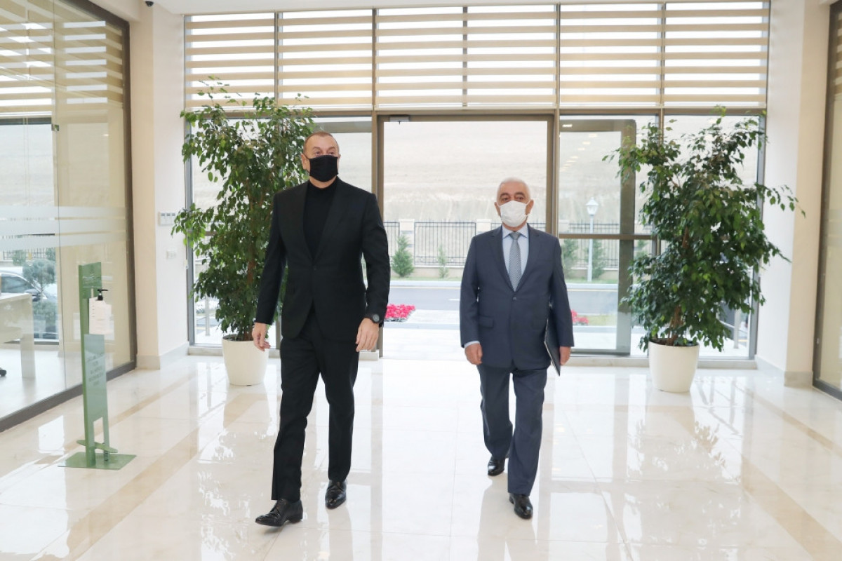 President Ilham Aliyev attended inauguration of “Gobu” Energy Junction