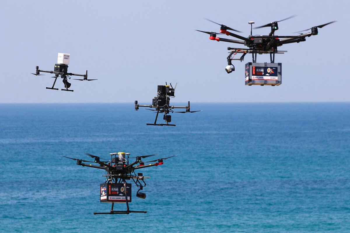 Israel becomes 1st country allowing drones to fly in civilian airspace