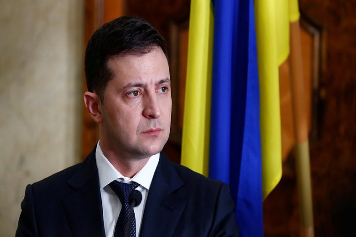 Ukrainian President Volodymyr Zelensky
